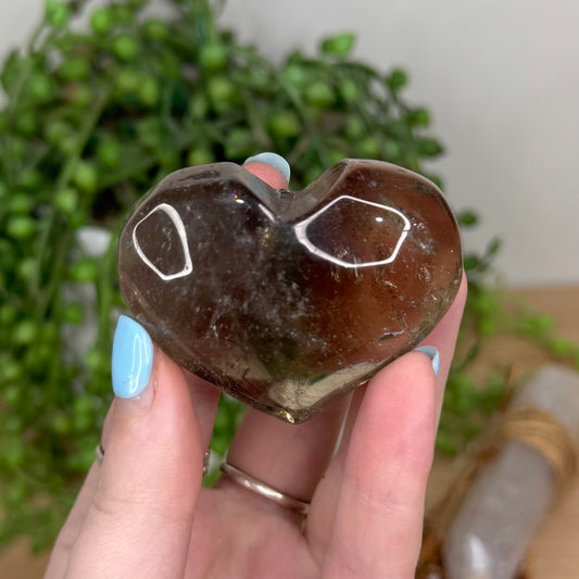 Smokey Citrine Heart (U880)