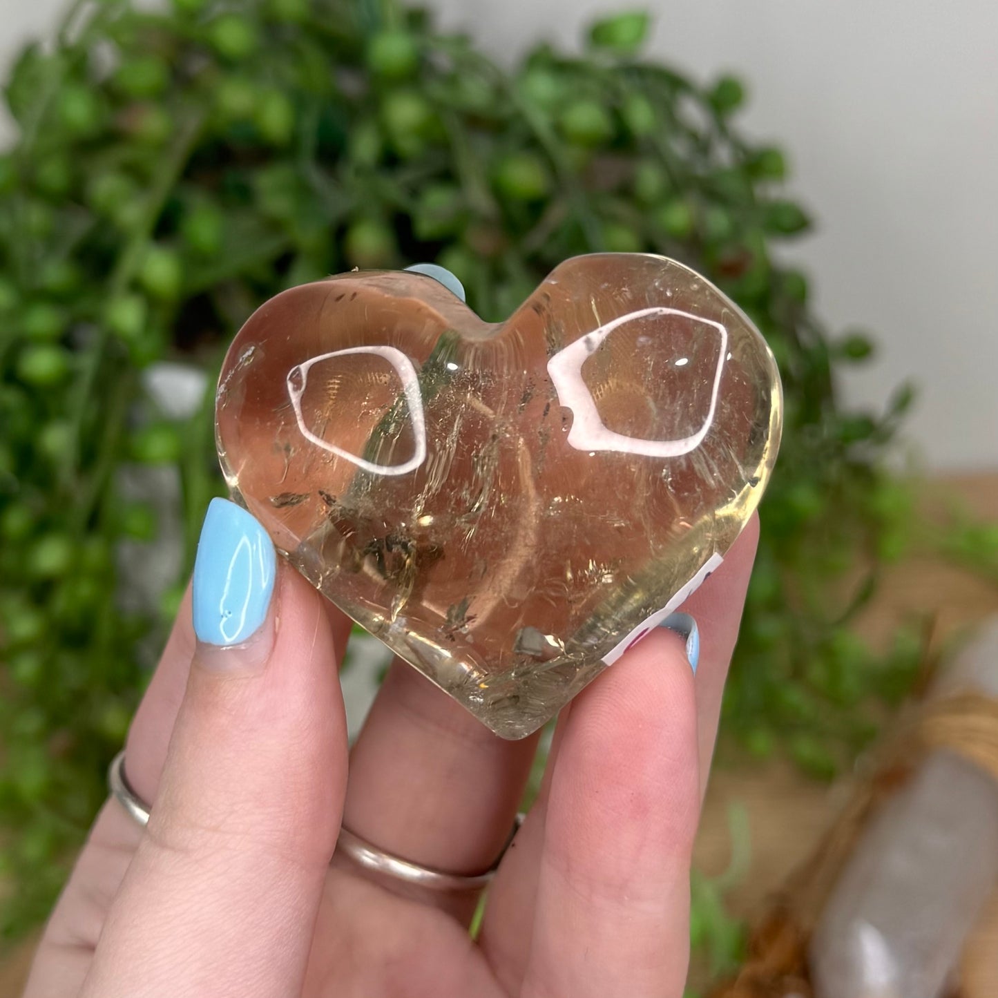 Smokey Citrine Heart (U879)