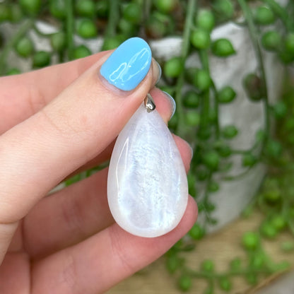 White Moonstone S925 Pendant (Z753)