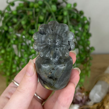 Labradorite Flower Pot (Q33)