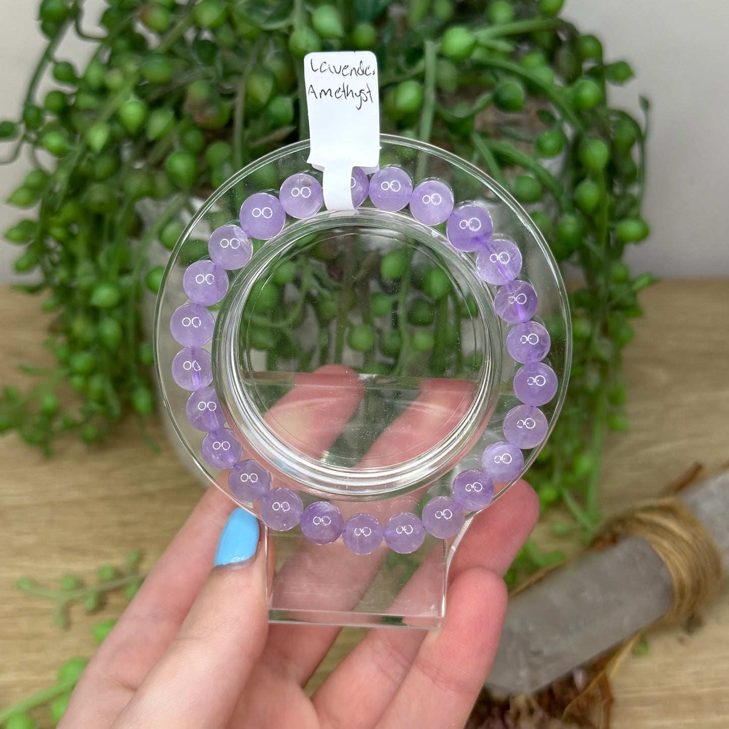 Lavender Amethyst Bracelet (Z409) (Z408) (Z406) (Z407)