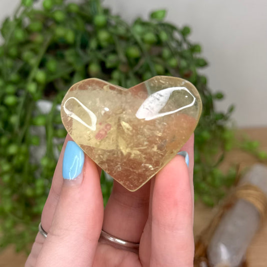 Smokey Citrine Heart (U869)