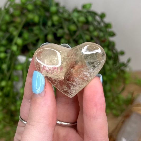 Smokey Citrine Heart (U864)
