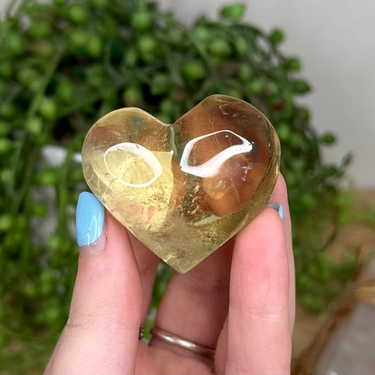 Smokey Citrine Heart (U872)