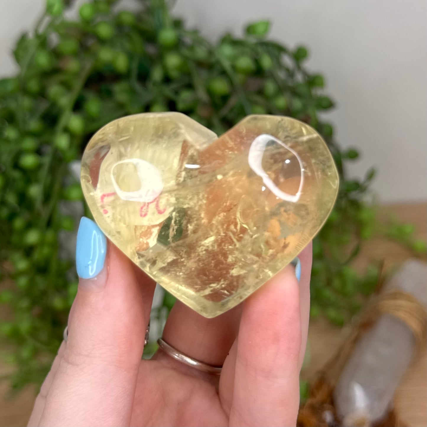 Smokey Citrine Heart (U877)