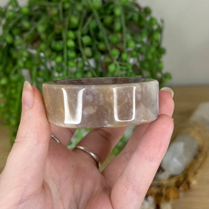 Lavender Rose Quartz Bowl (Q148)