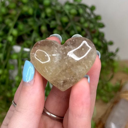 Smokey Citrine Heart (U866)