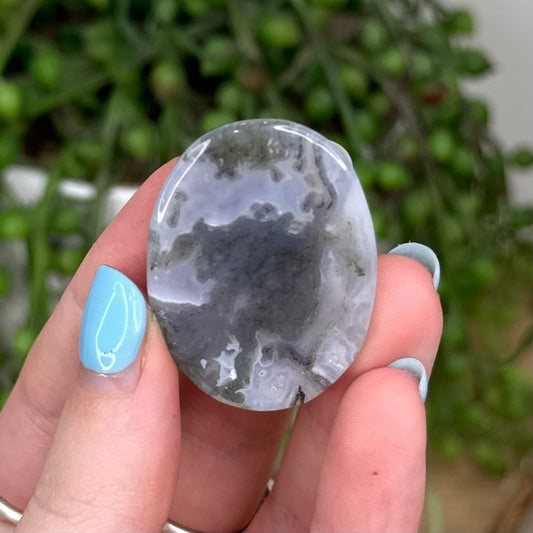 Moss Agate Lucky Stone