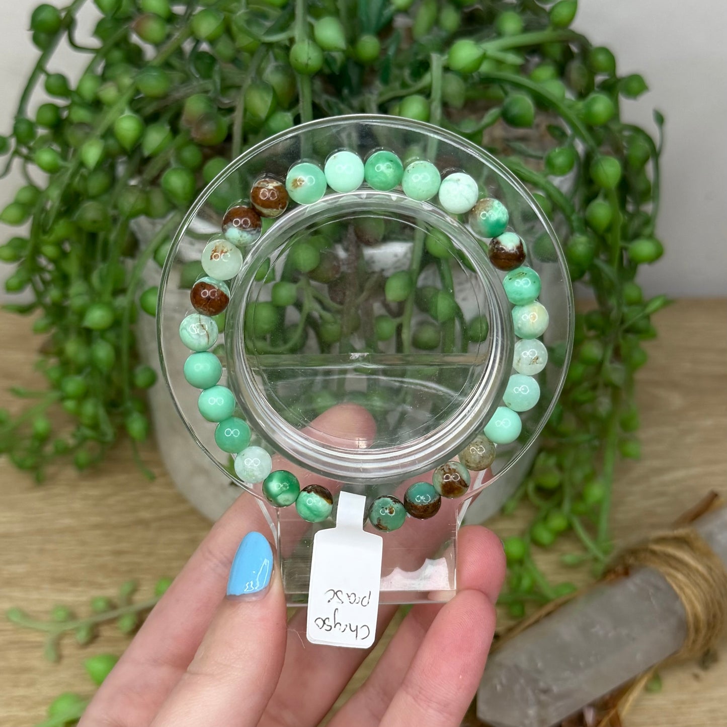 Chrysoprase Bracelet (Z390) (Z389) (Z391)