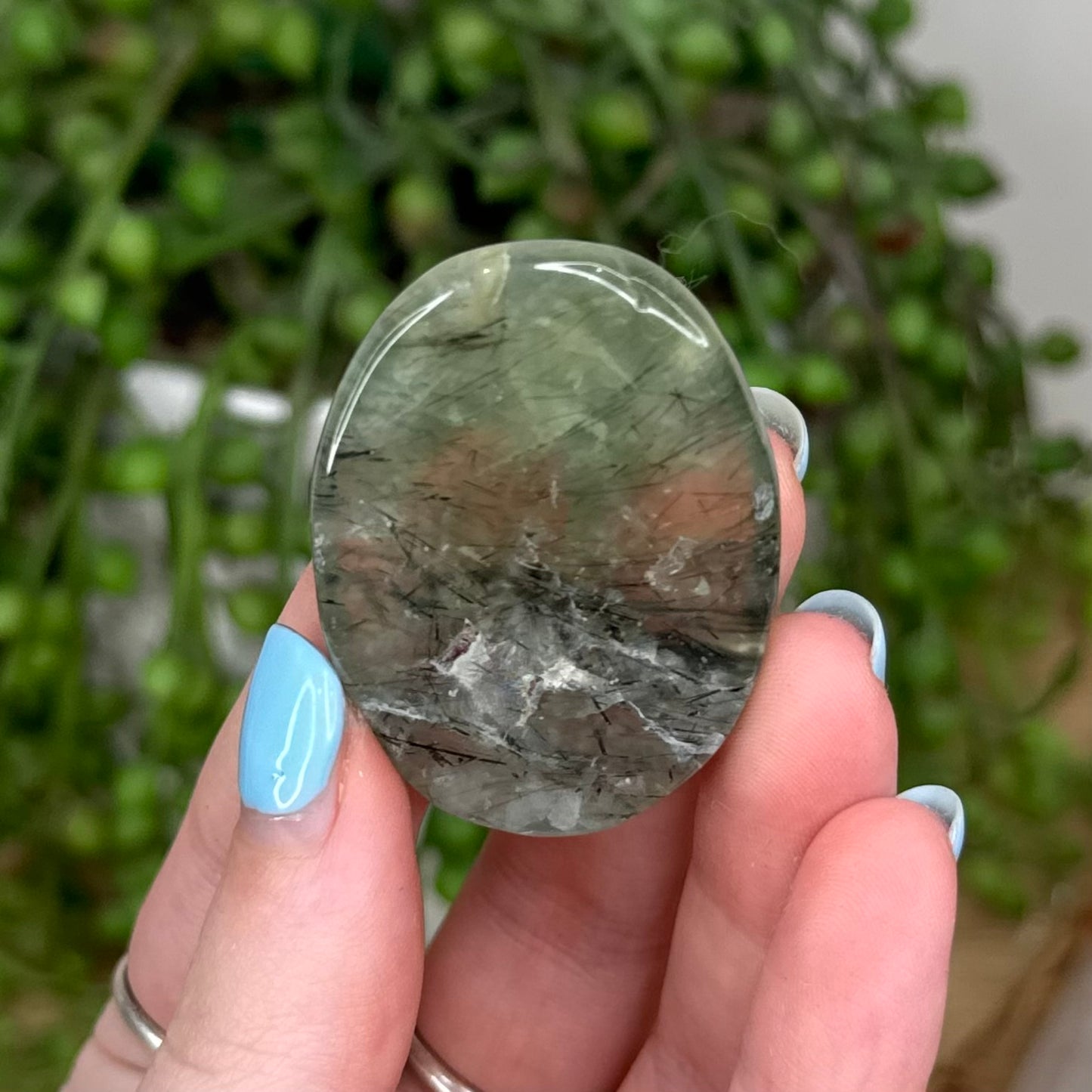Prehnite Lucky Stone