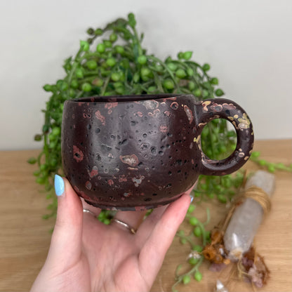 Plum Blossom Tourmaline Mug (U840)