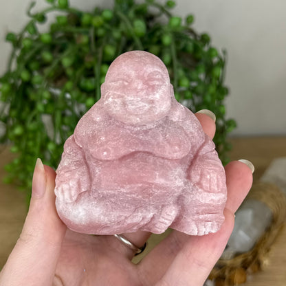 Pink Opal Buddha (Q39)