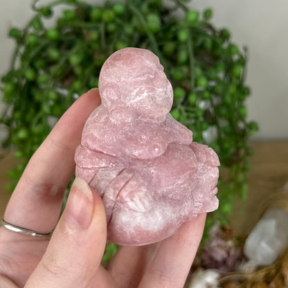 Pink Opal Buddha (Q39)