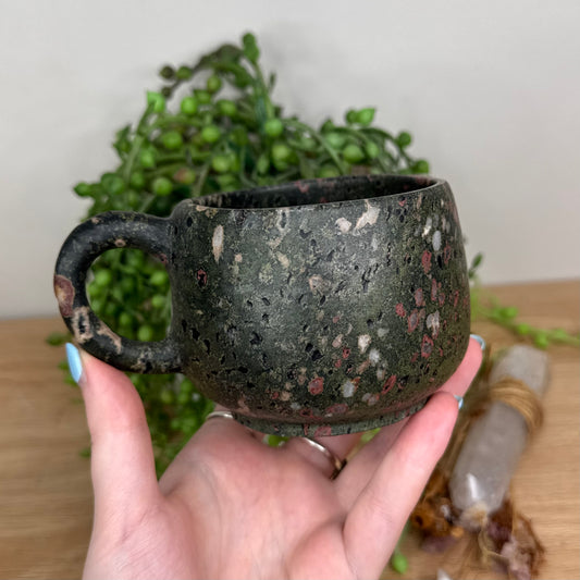 Plum Blossom Tourmaline Mug U841)