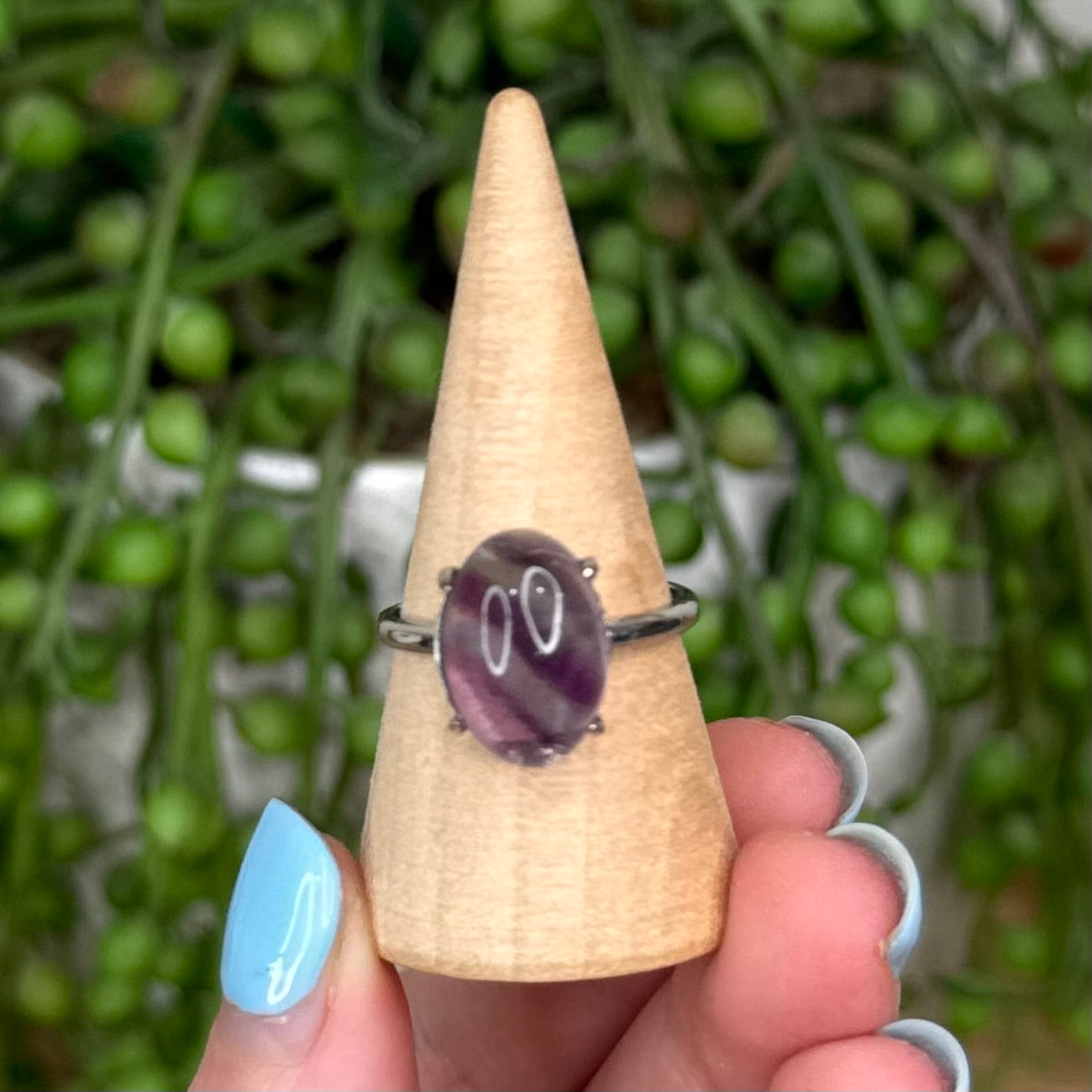 Fluorite S925 Ring (U845)