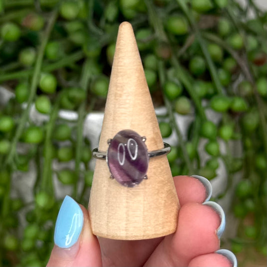 Fluorite S925 Ring (U845)