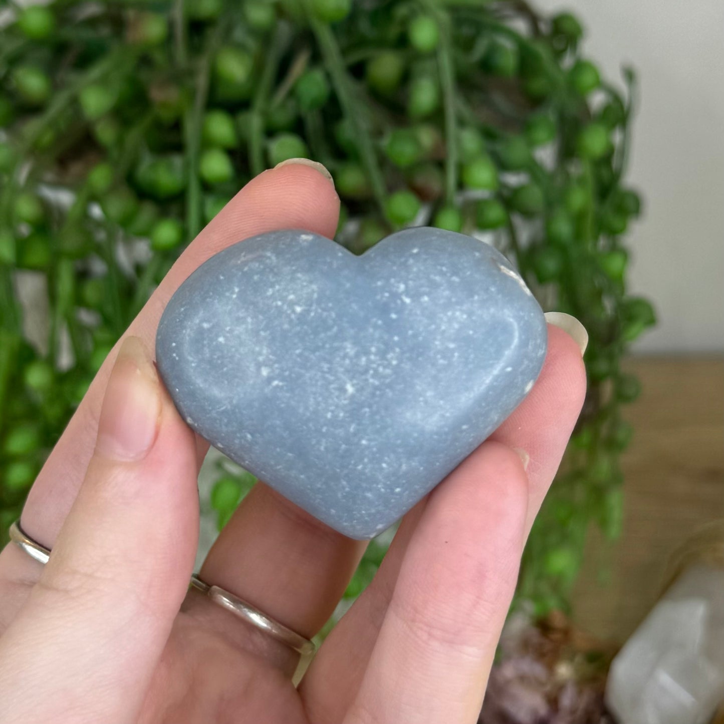 Angelite Heart (Q220)