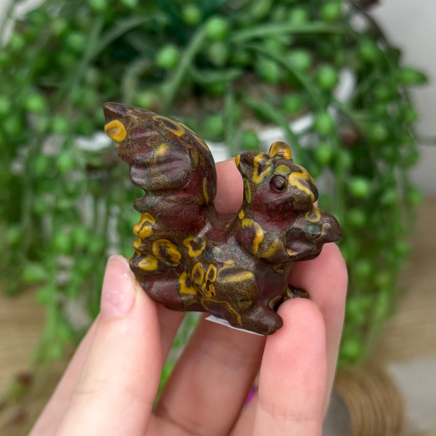 Bamboo Stone Jasper Squirrel (508A)