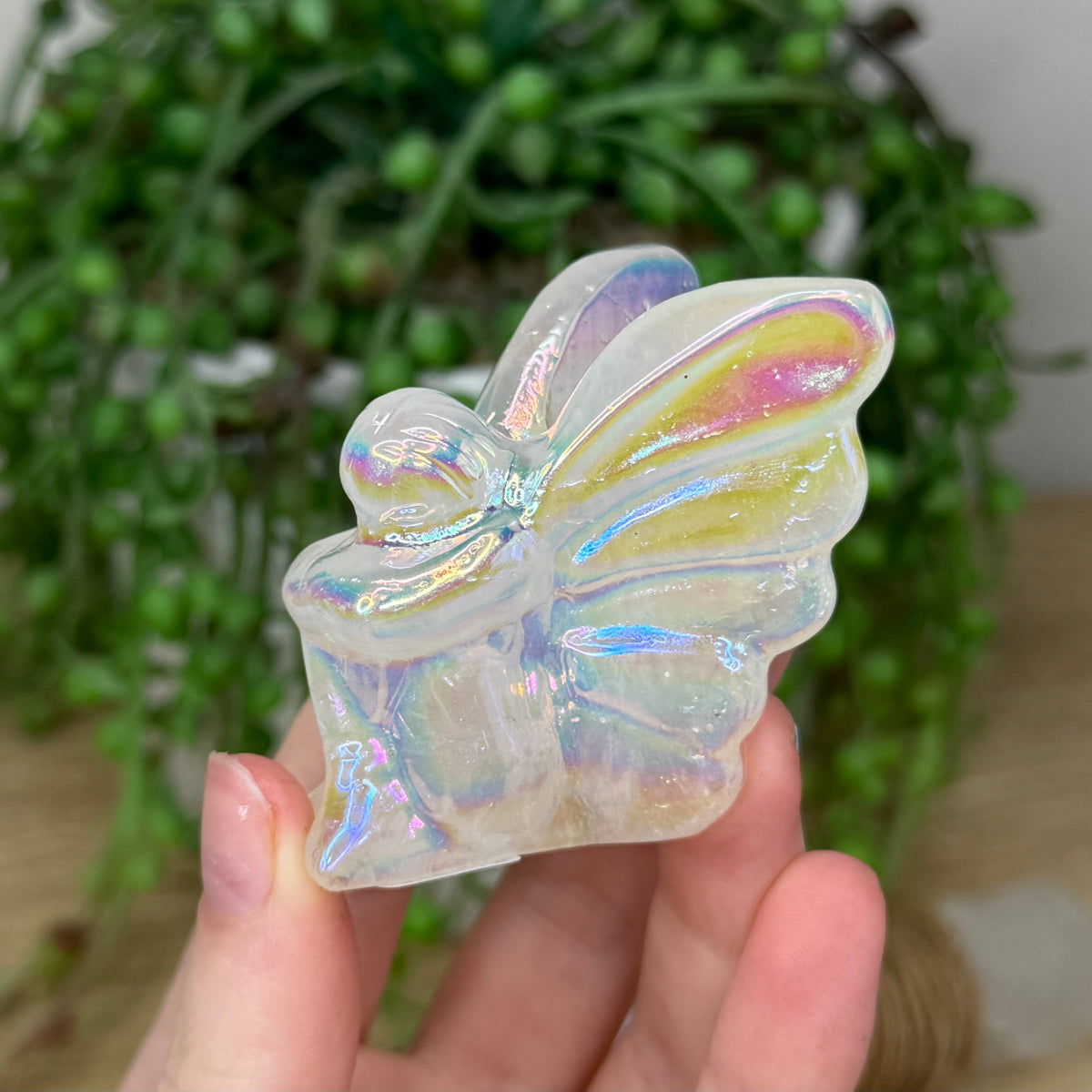 Aura Clear Quartz Pixie (491A)