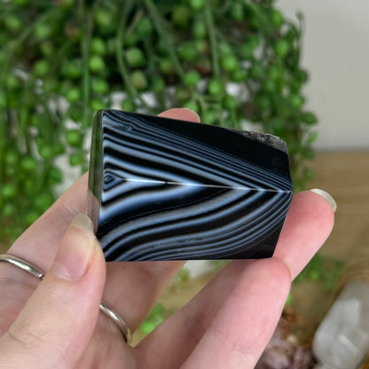 Black Agate Free Form (Q374)