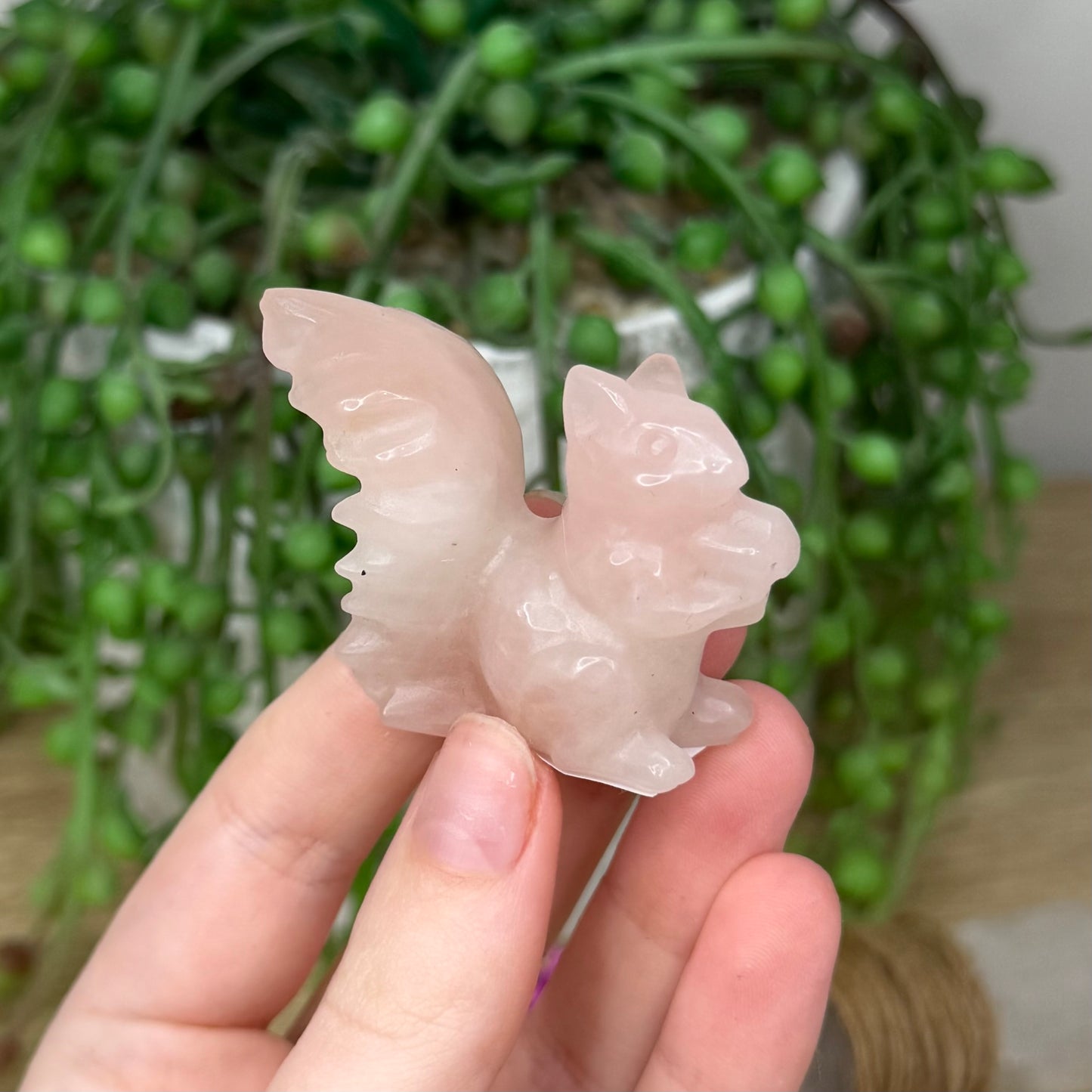 Rose Quartz Squirrel (518A)