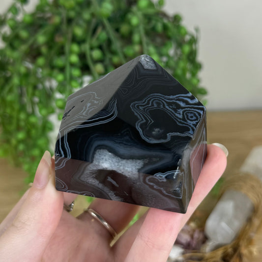 Black Agate Free Form (Q388)