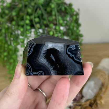 Black Agate Free Form (Q388)