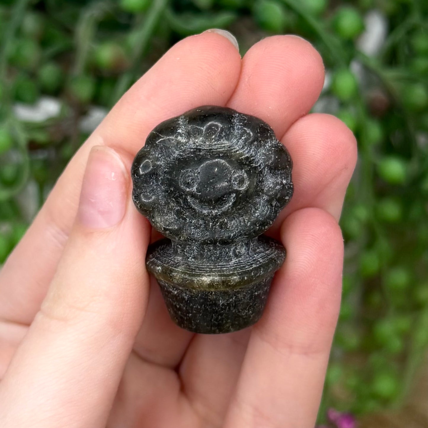 Labradorite Small Flower Pot