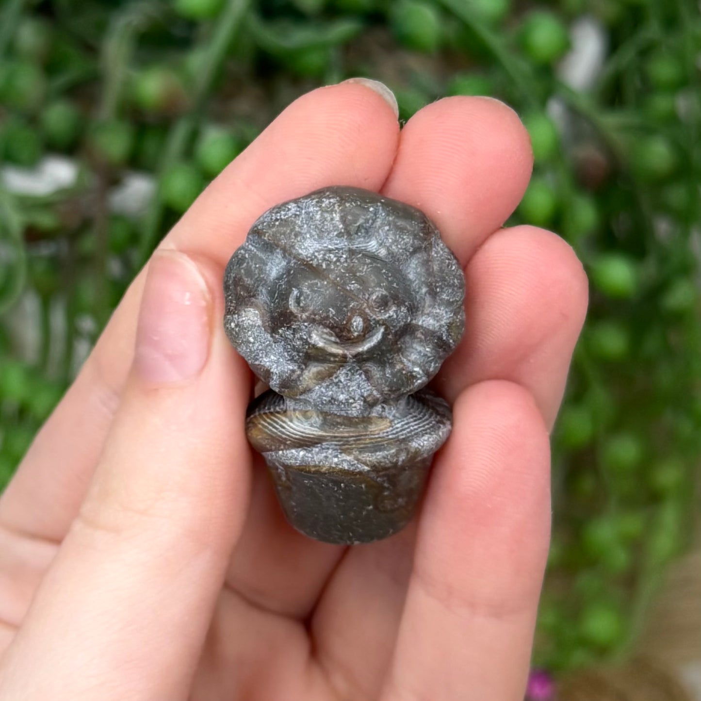 Polychrome Jasper Small Flower Pot