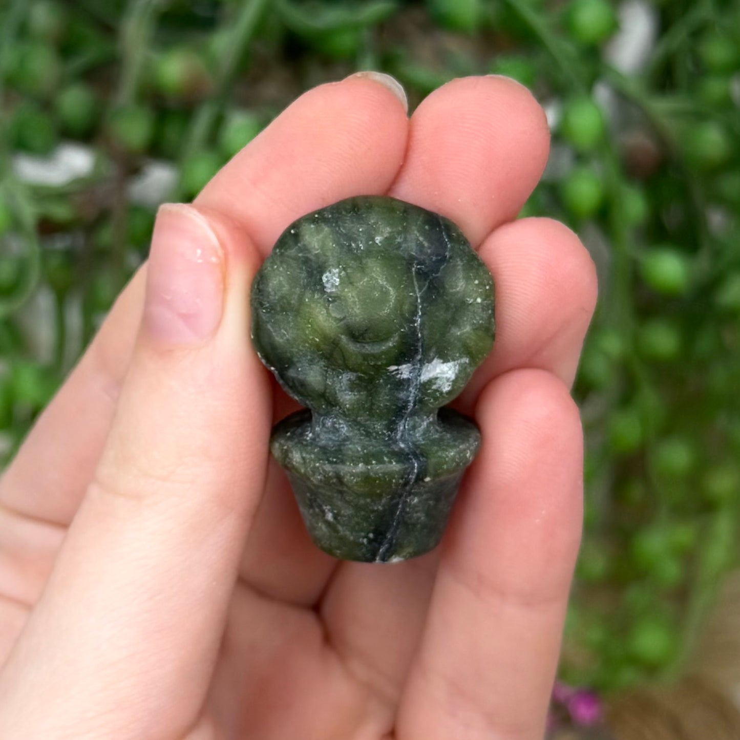 Green Jade Small Flower Pot