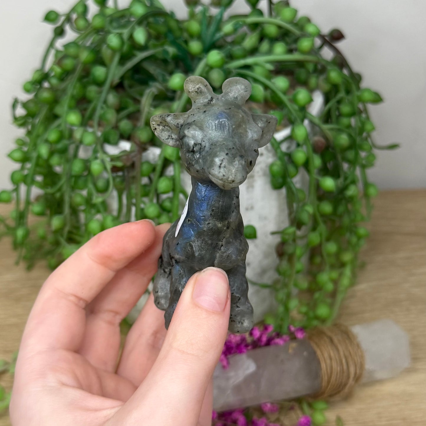 Labradorite Giraffe (450A)