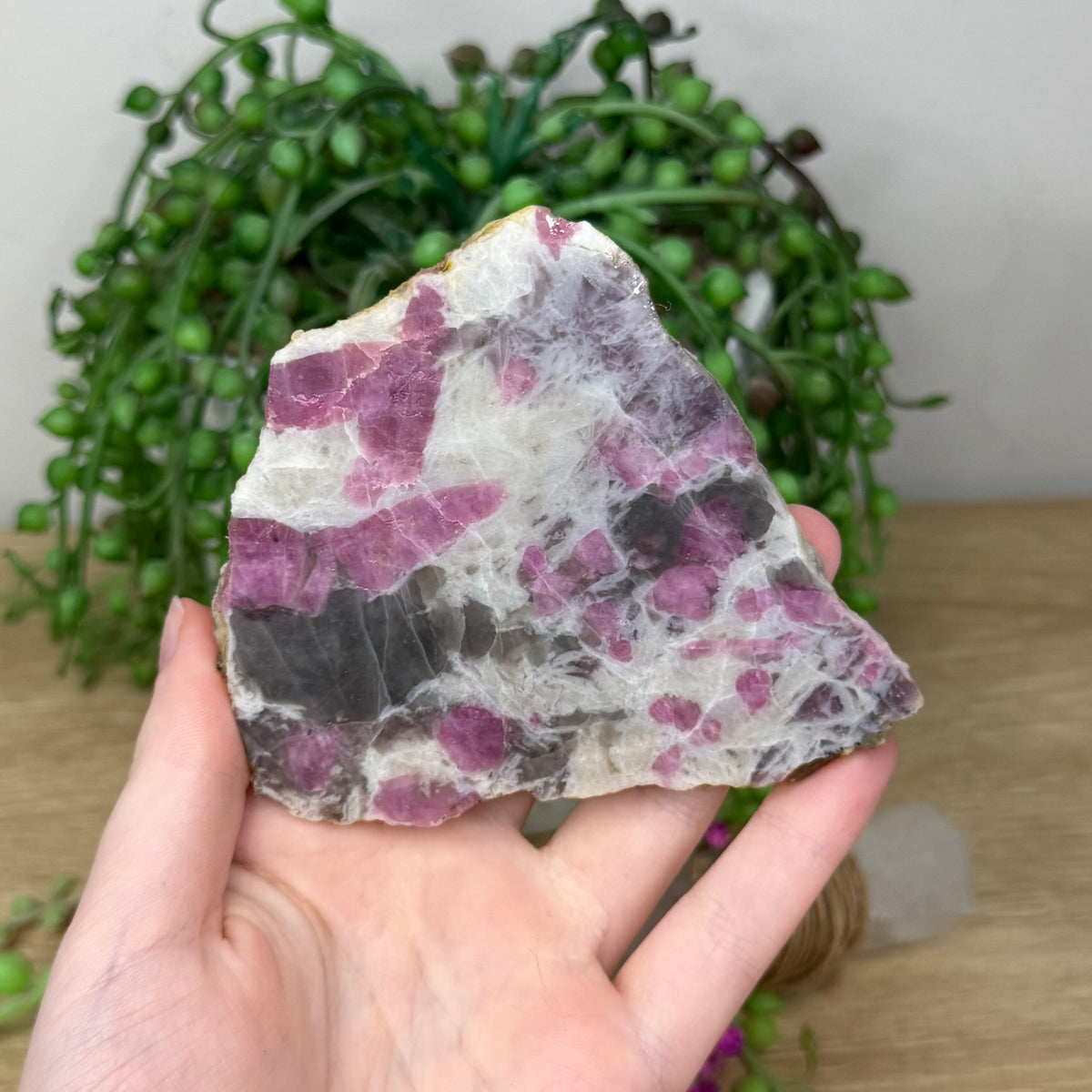 Pink Tourmaline Slab (436A)