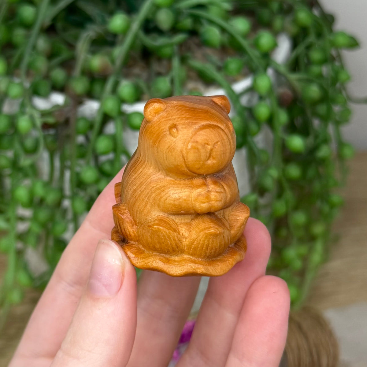 Wooden Capybara (631A)