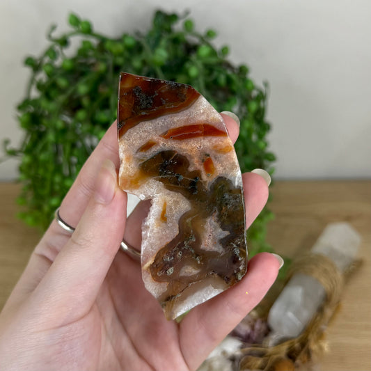 Moss Agate Free Form (Q324)