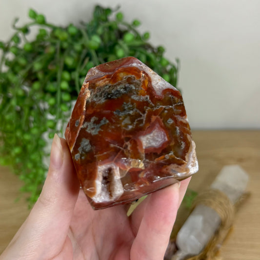 Red Moss Agate Free Form (Q328)