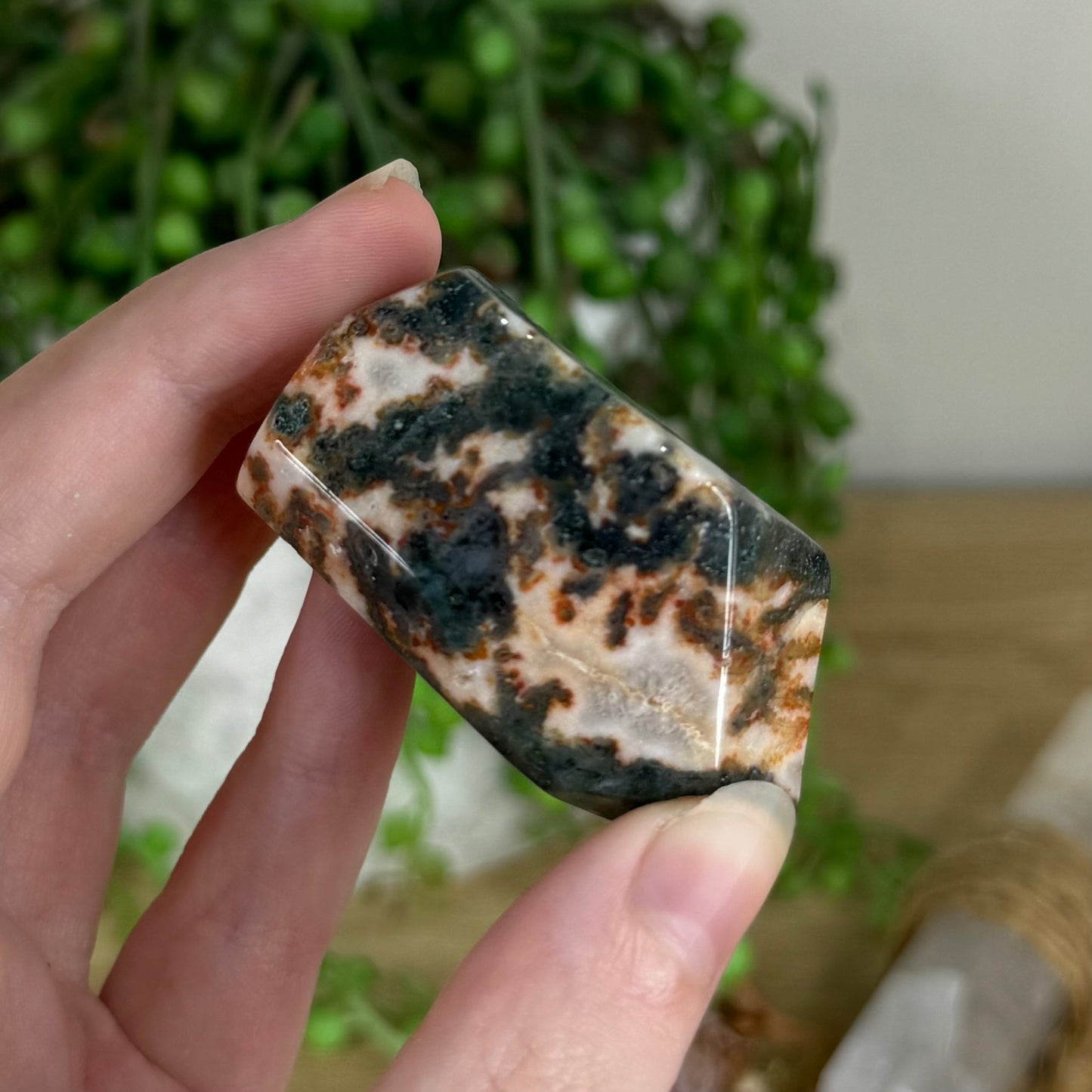 Red Moss Agate Free Form (Q326)