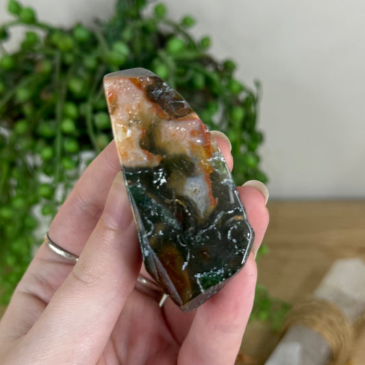 Red Moss Agate Free Form (Q325)