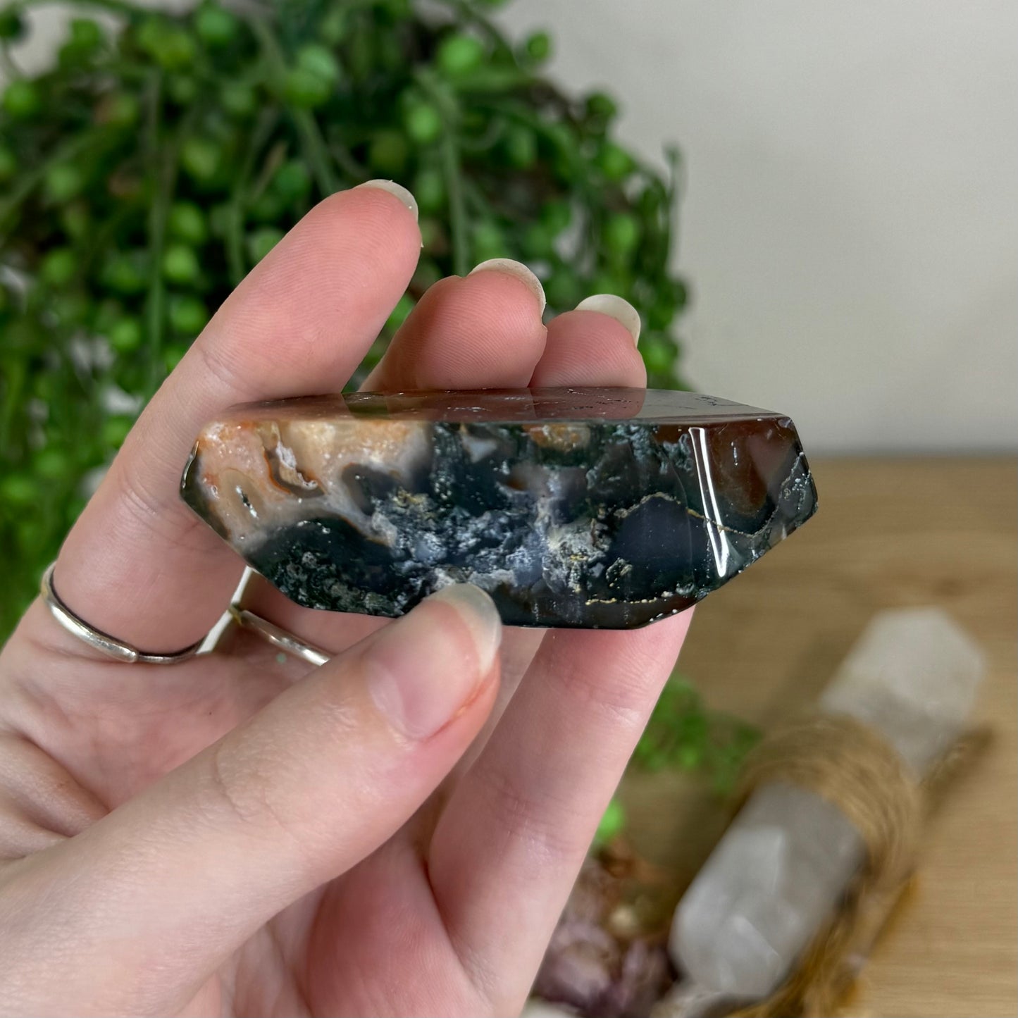 Red Moss Agate Free Form (Q325)