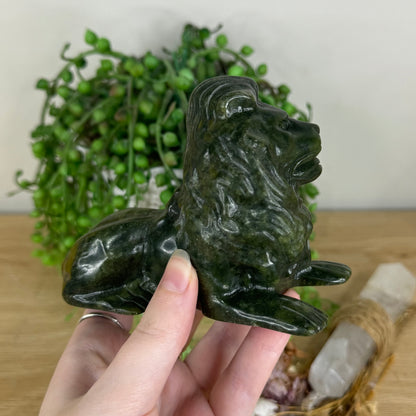 Green Jade Lion (Q404)