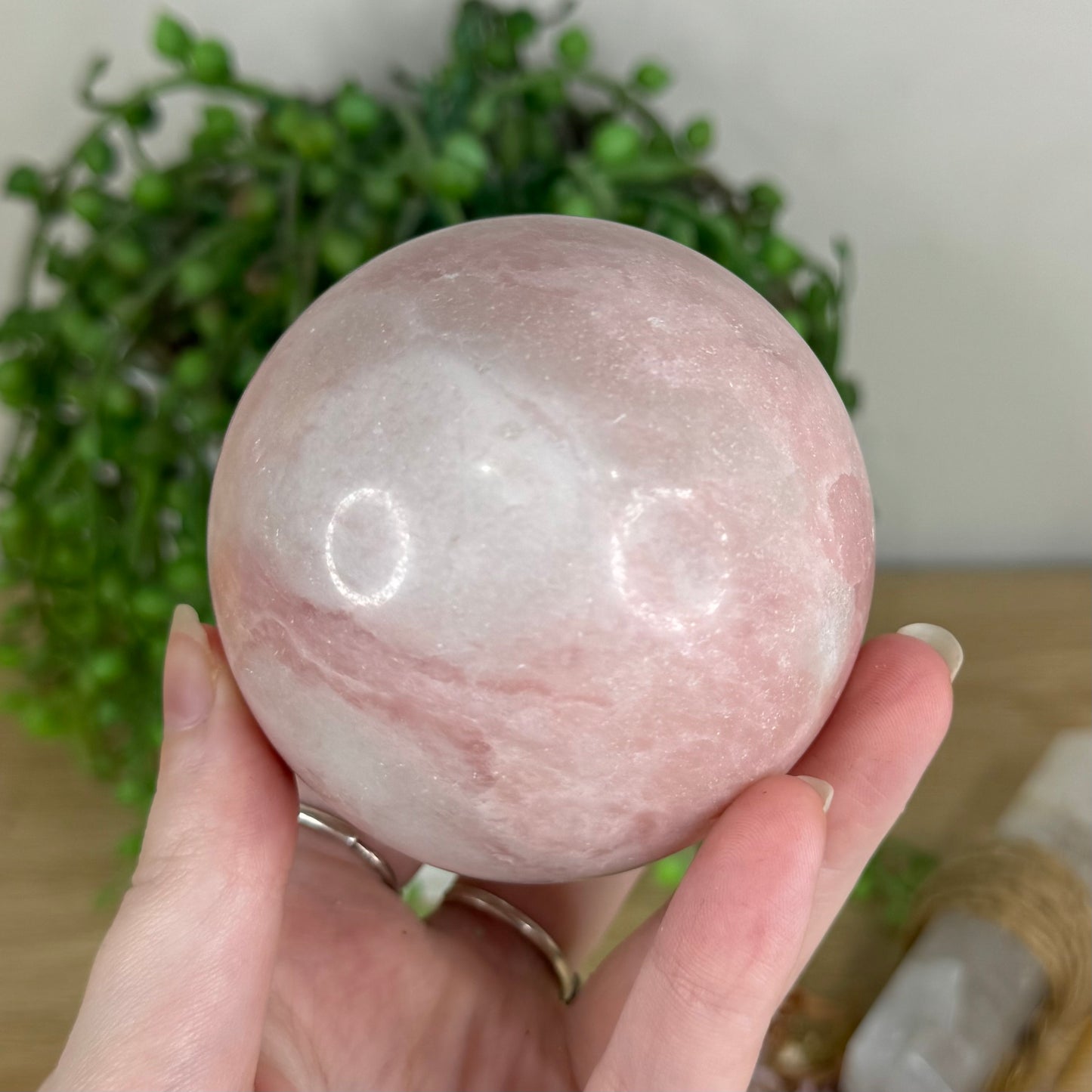 Pink Opal Sphere (Q406)