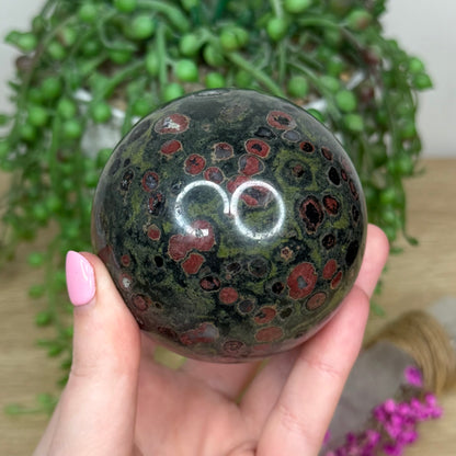 Leopardite Sphere (755A)