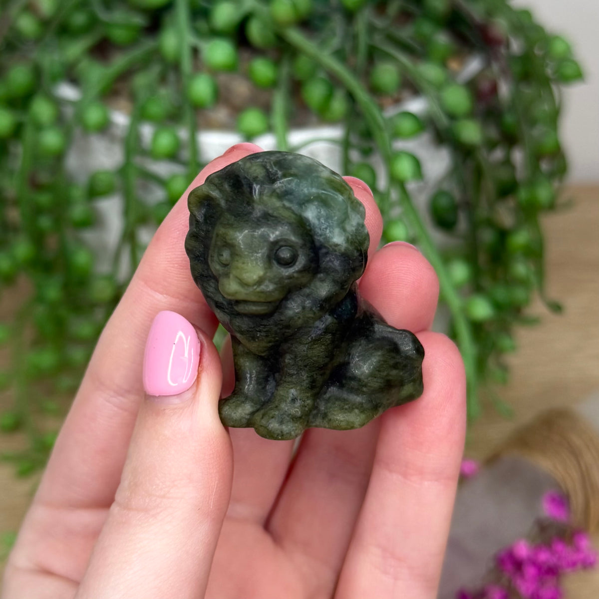 Green Jade Lion (752A)