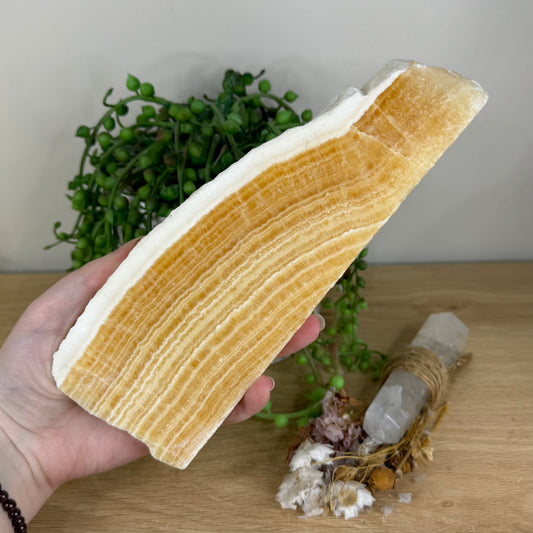 Yellow Calcite Slab (P886)