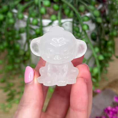 Clear Quartz Monkey (690A)