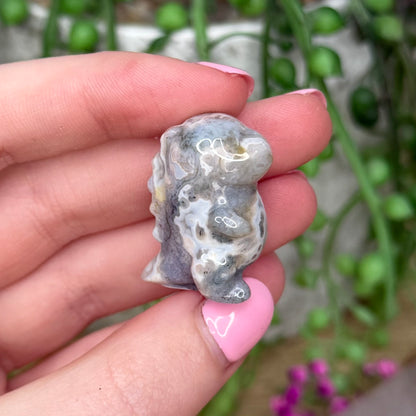 Ocean Jasper Small Chubby Dino 2