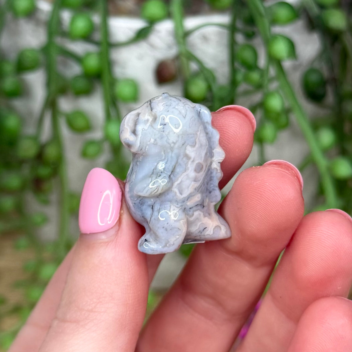 Ocean Jasper Small Chubby Dino 3