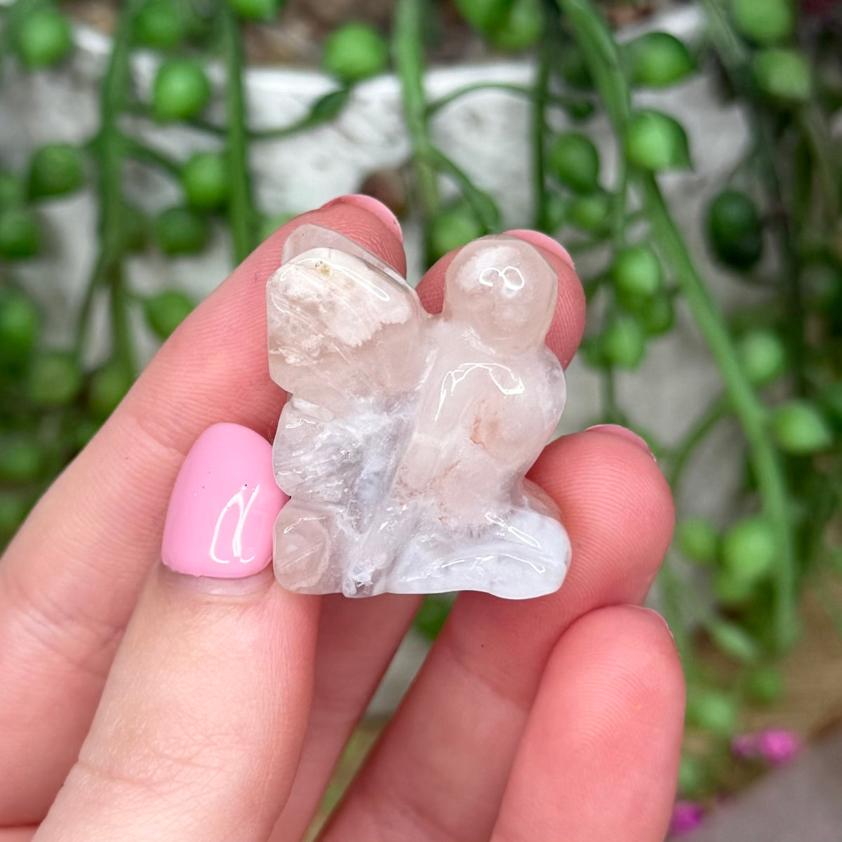 Flower Agate Small Pixie 2