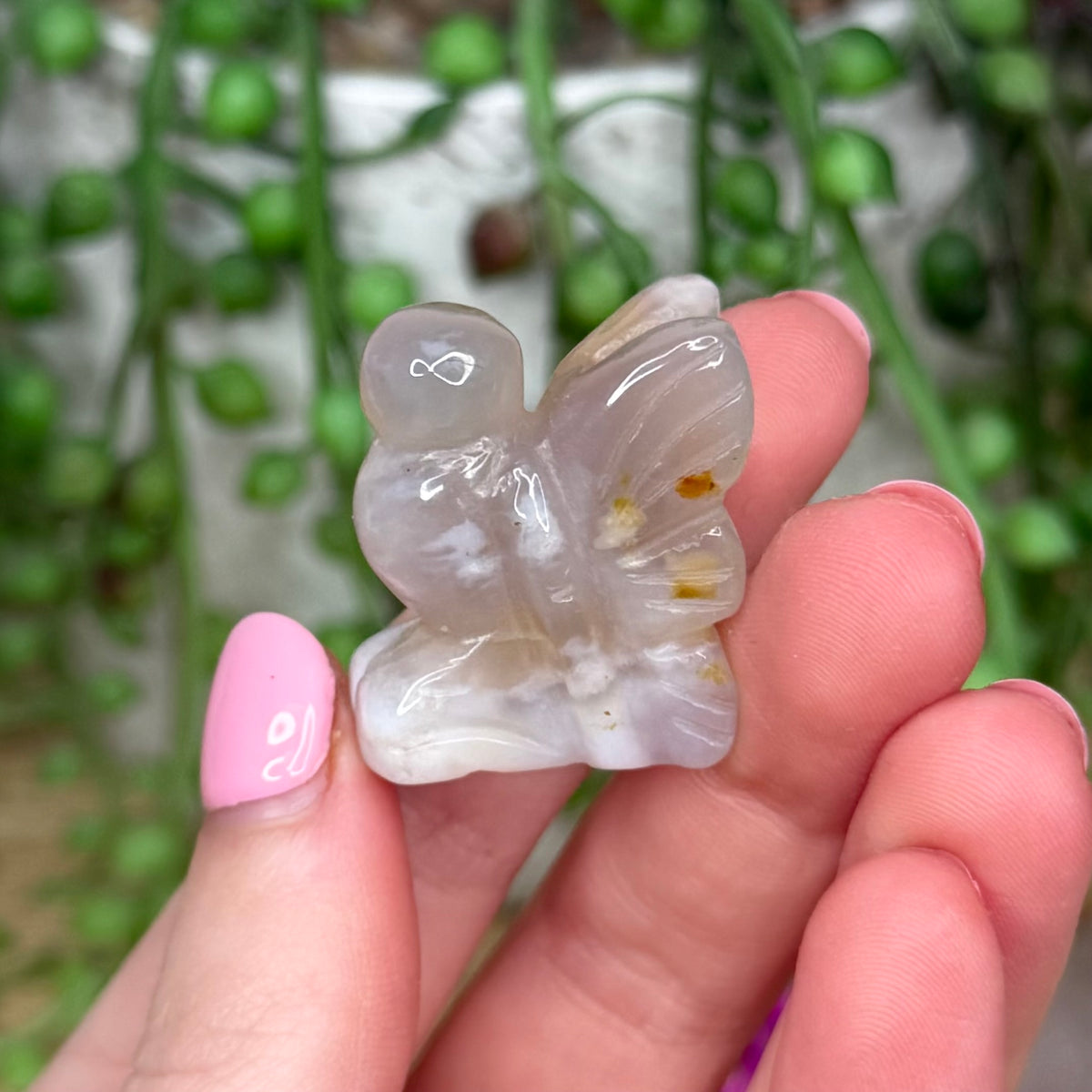 Flower Agate Small Pixie 3