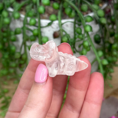 Clear Quartz Mini Crocodile (711A)