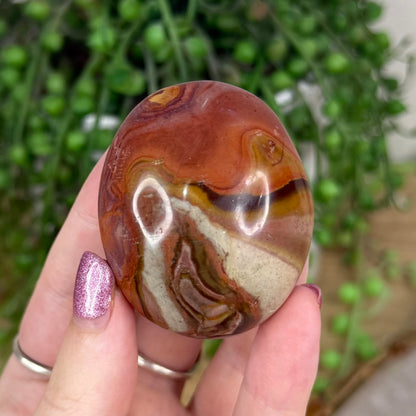 Polychrome Jasper Palm Stone (X25)